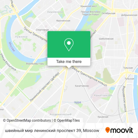 швейный мир ленинский проспект 39 map