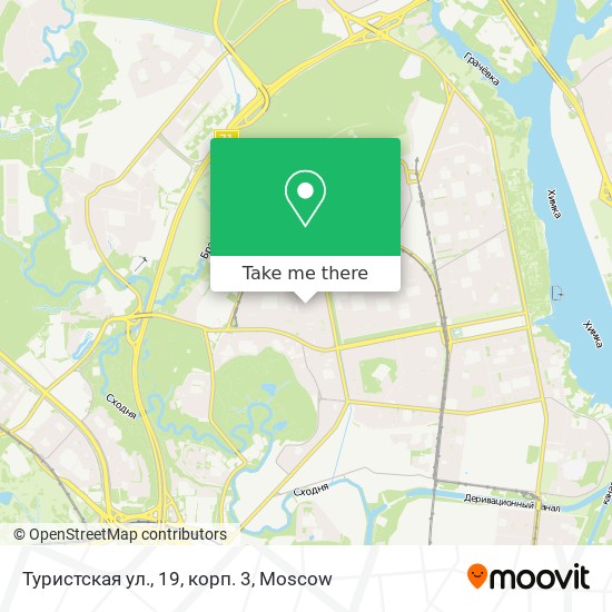 Туристская ул., 19, корп. 3 map