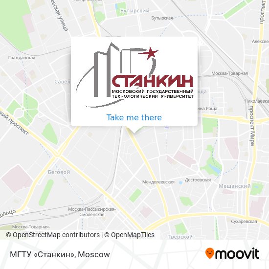 МГТУ «Станкин» map