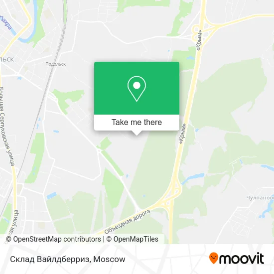 Склад Вайлдберриз map