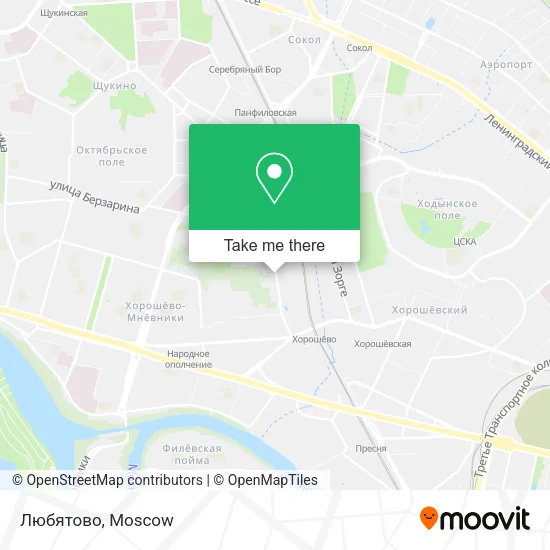 Любятово map