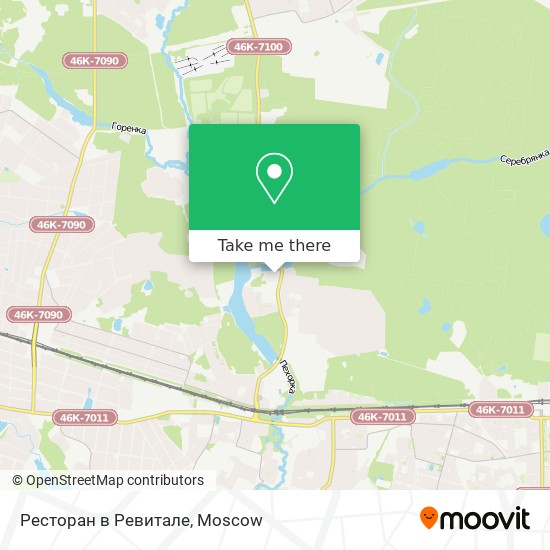 Ресторан в Ревитале map