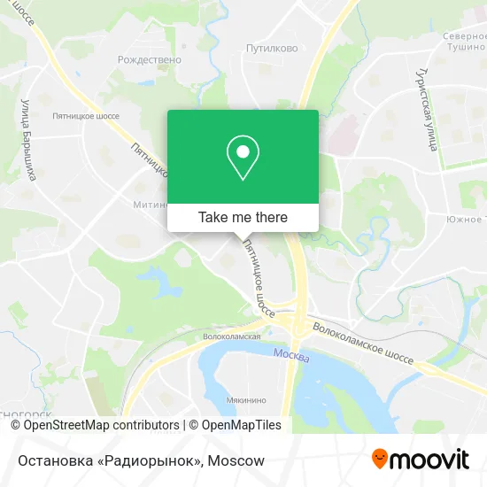 Остановка «Радиорынок» map