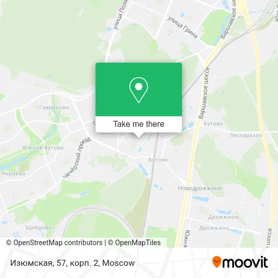 Изюмская, 57, корп. 2 map