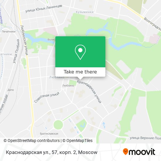 Краснодарская ул., 57, корп. 2 map