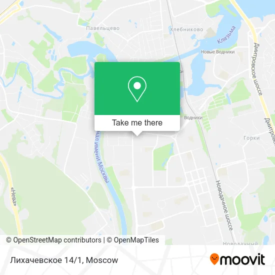 Лихачевское 14/1 map