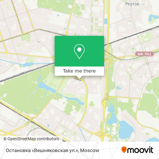 Остановка «Вешняковская ул.» map