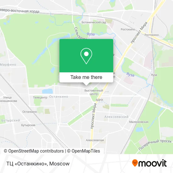 ТЦ «Останкино» map