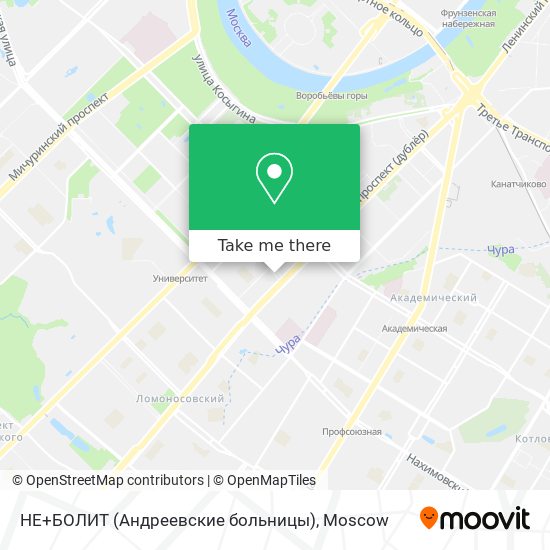 НЕ+БОЛИТ (Андреевские больницы) map