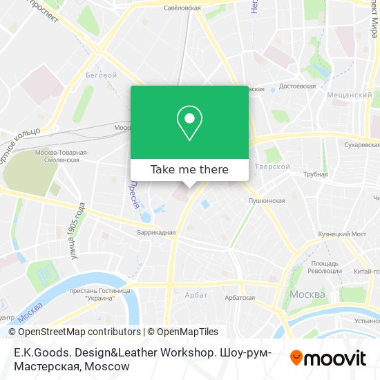 E.K.Goods. Design&Leather Workshop. Шоу-рум-Мастерская map