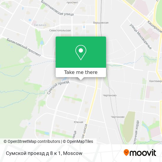 Сумской проезд д 8 к 1 map
