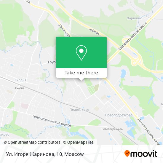 Ул. Игоря Жаринова, 10 map