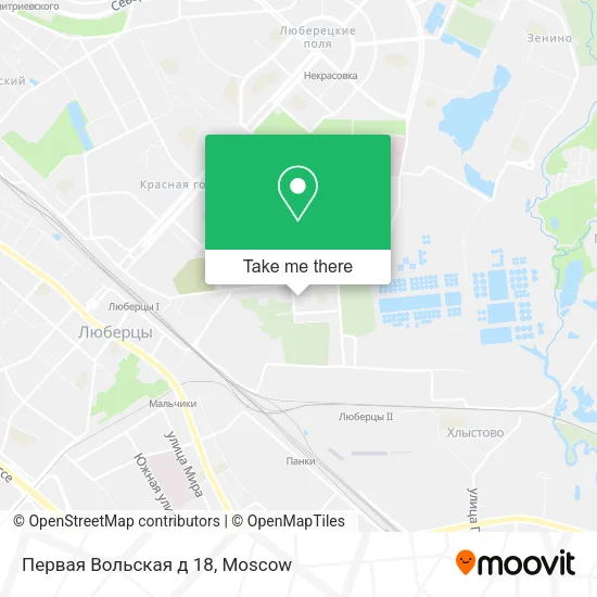 Первая Вольская  д 18 map