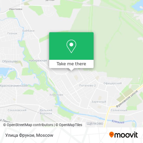 Улица Фрунзе map