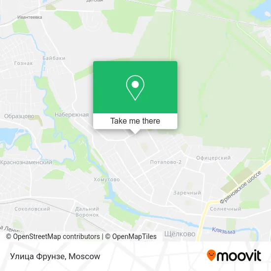 Улица Фрунзе map