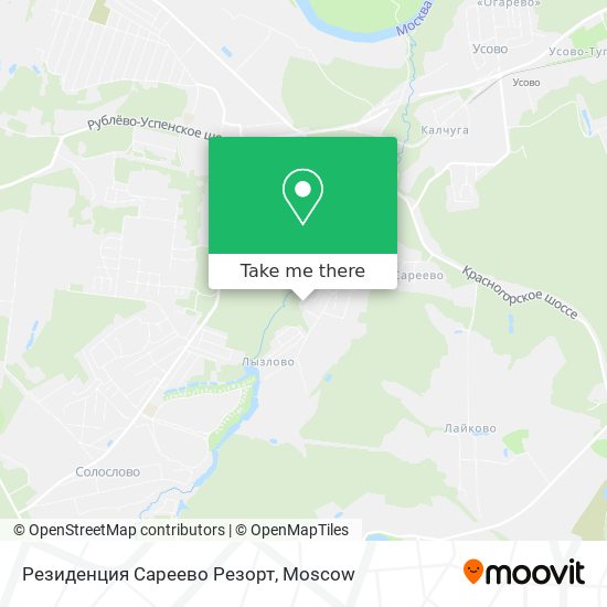 Резиденция Сареево Резорт map