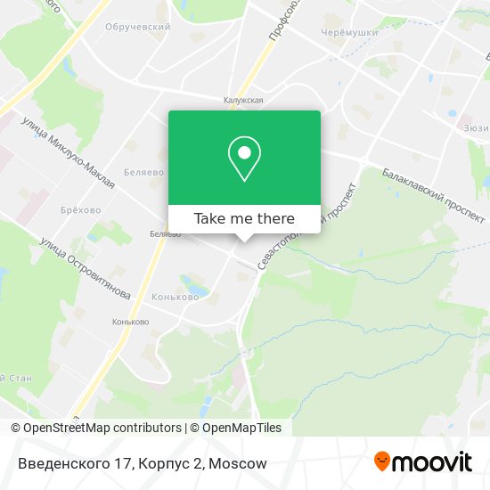 Введенского 17, Корпус 2 map