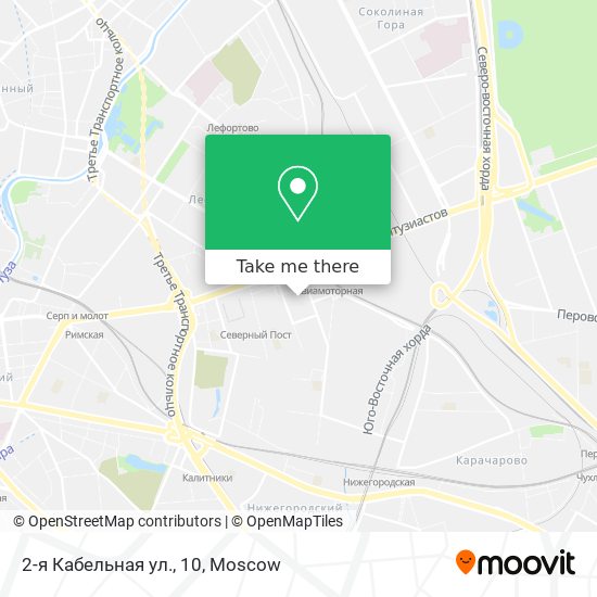 2-я Кабельная ул., 10 map