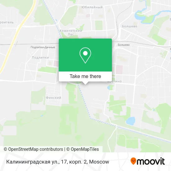 Калининградская ул., 17, корп. 2 map