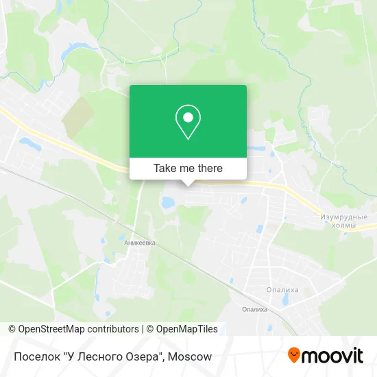 Поселок "У Лесного Озера" map