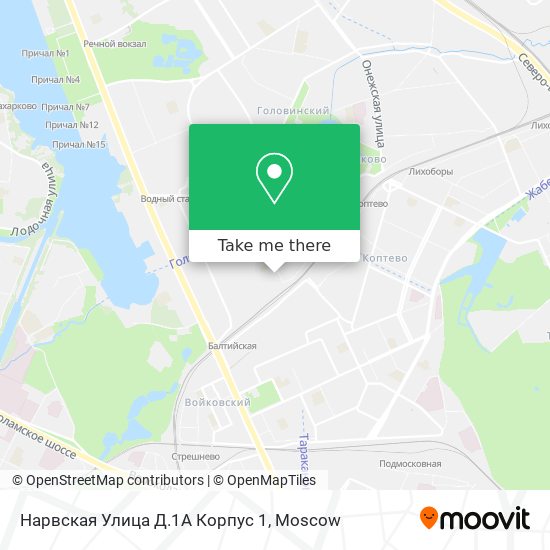 Нарвская Улица Д.1А Корпус 1 map