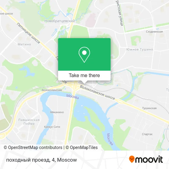 походный проезд, 4 map