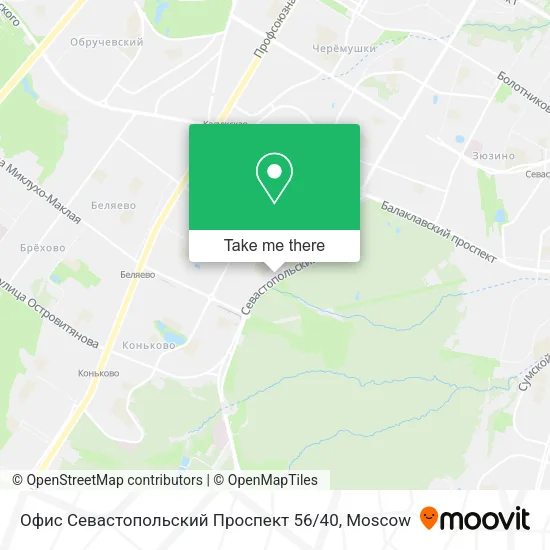 Офис Севастопольский Проспект 56 / 40 map