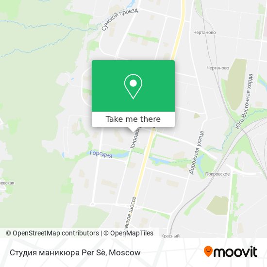 Студия маникюра Per Sè map