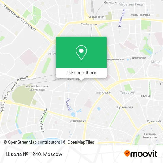 Школа № 1240 map