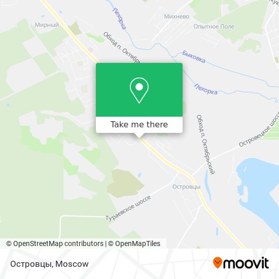 Островцы map