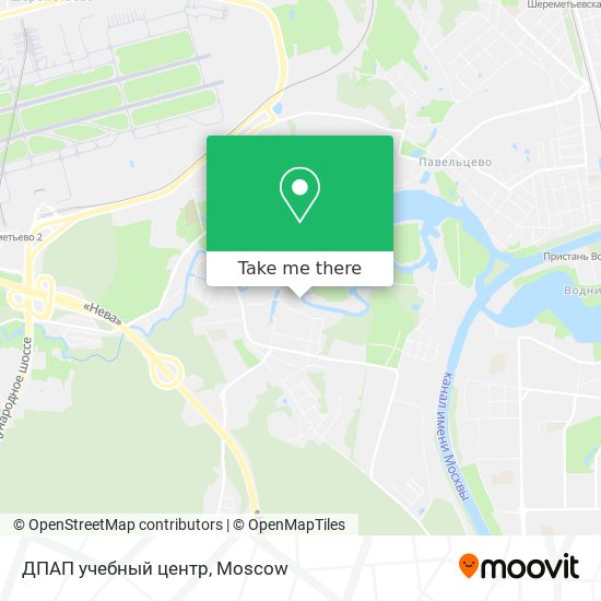 ДПАП учебный центр map