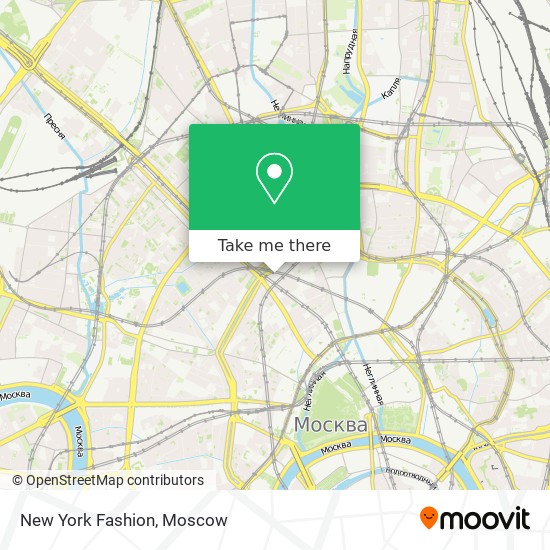 New York Fashion map