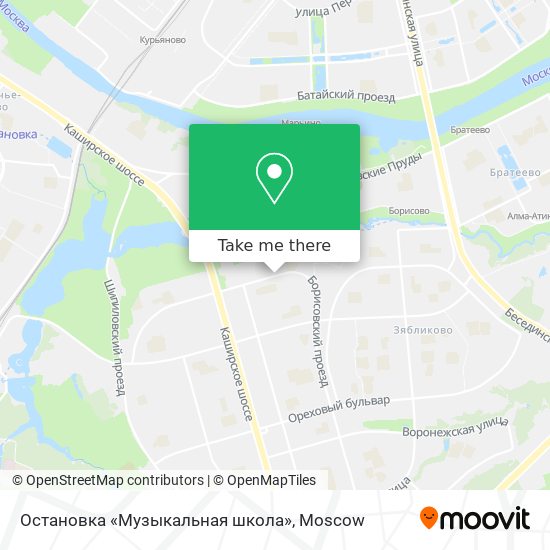 Остановка «Музыкальная школа» map