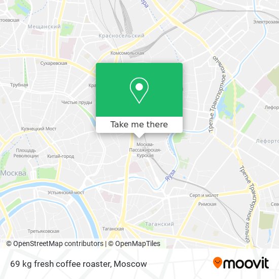 69 kg fresh coffee roaster map