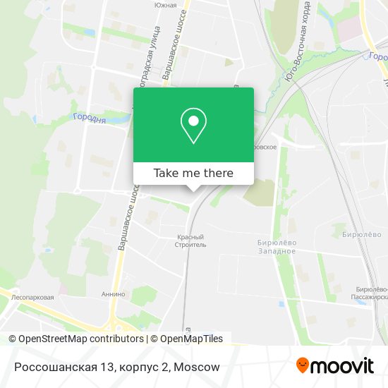 Россошанская 13, корпус 2 map