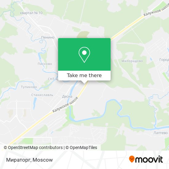 Мираторг map