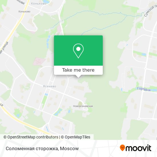 Соломенная сторожка map