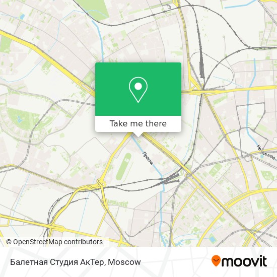 Балетная Студия АкТер map