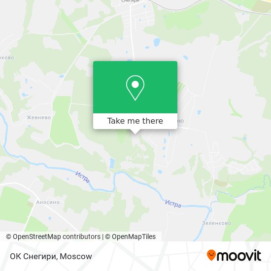 ОК Снегири map