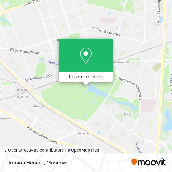 Поляна Невест map