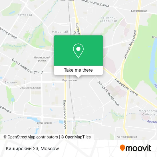 Каширский 23 map