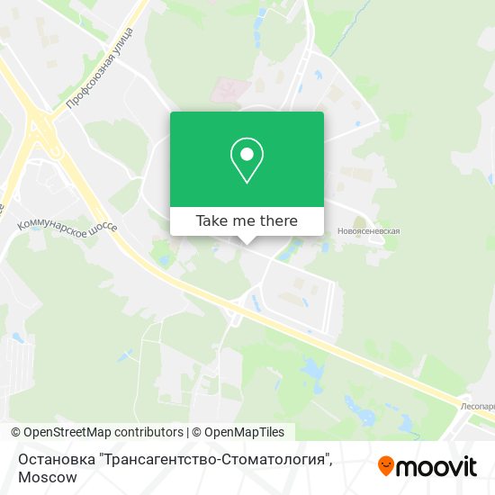Остановка "Трансагентство-Стоматология" map