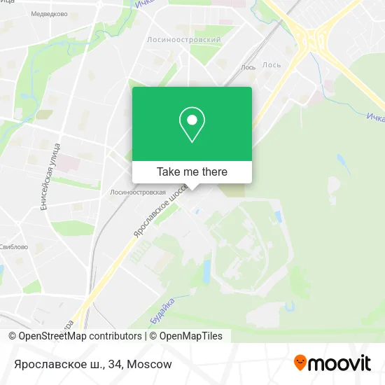 Ярославское ш., 34 map