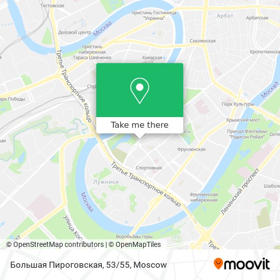 Большая Пироговская, 53/55 map