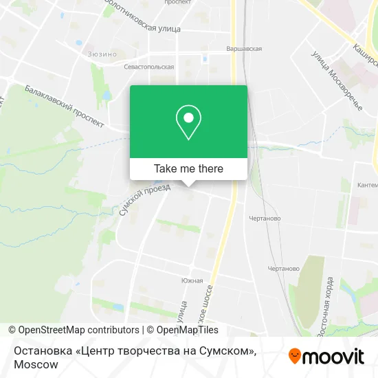 Остановка «Центр творчества на Сумском» map
