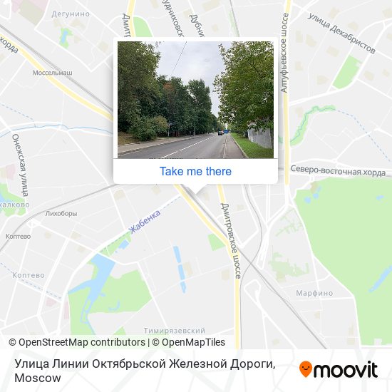 Улица Линии Октябрьской Железной Дороги map