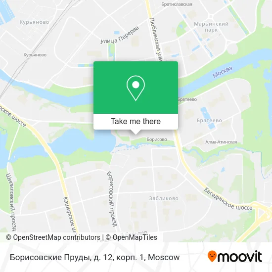 Борисовские Пруды, д. 12, корп. 1 map