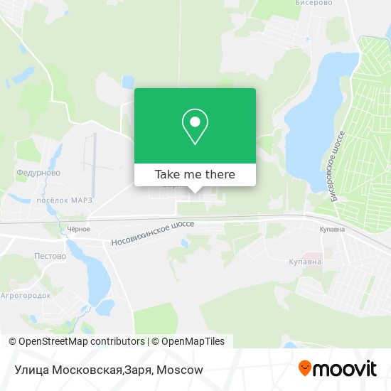 Улица Московская,Заря map