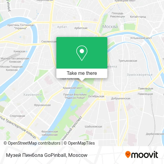 Музей Пинбола GoPinball map