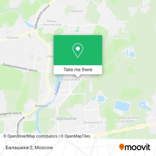 Балашиха-2 map